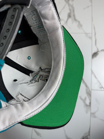 1990’s Florida Marlins Side Spell Out American Needle MLB Snapback Hat