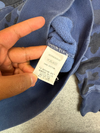 BAPE Color Camo Pullover Hoodie Navy (USED)