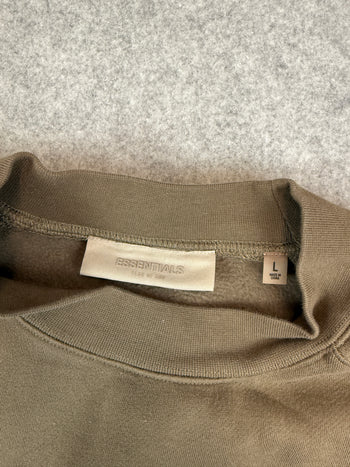 Essentials Fear Of God Sweatshirt Wood (USED)