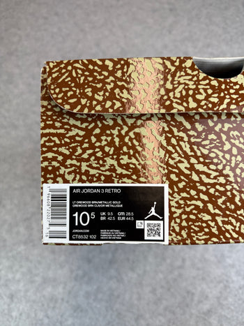 Air Jordan 3 Retro Palomino (USED)