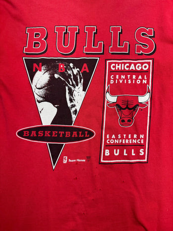 Vintage 90s Chicago Bulls Eastern Conference Tee Red