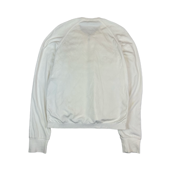 Women’s Moncler Maglia Collo Alla Coreana Semi Puff White