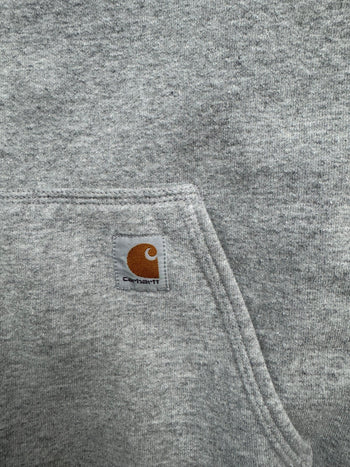 Carhartt Zip-Up Hoodie Grey