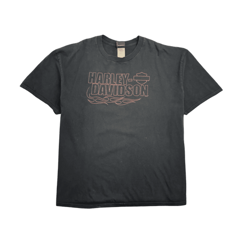 Vintage '06 Orlando Harley Davidson Tee Black | Vintage Clothing Store Canada