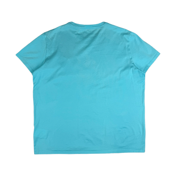 Moncler Multi Logo Tee Light Blue (USED)