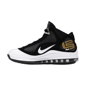 Nike LeBron 7 Black/White-Metallic Gold
