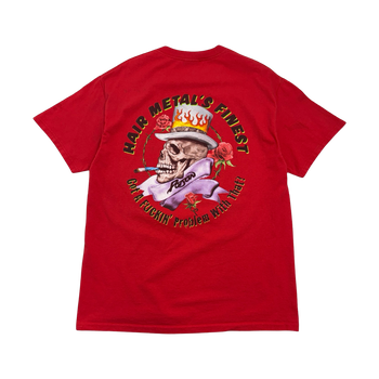 1990’s Poison Promo Band Tee Red