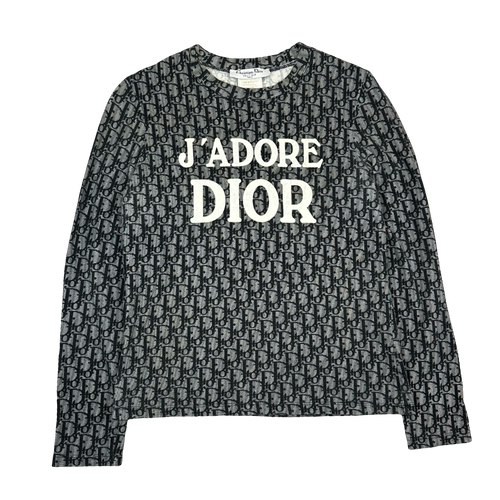 Women's Christian Dior J.ADORE Long Sleeve | Vintage Clothing Store Canada
