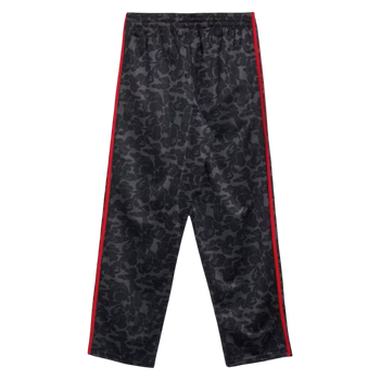 BAPE x Adidas All Over Print Track Pants Black/Red
