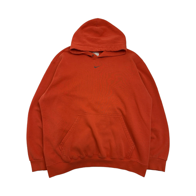 2000’s Nike Middle Swoosh Hoodie Orange