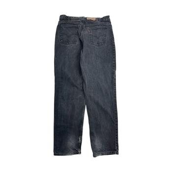 Vintage 634 Orange Tab Levis Denim Pants Black