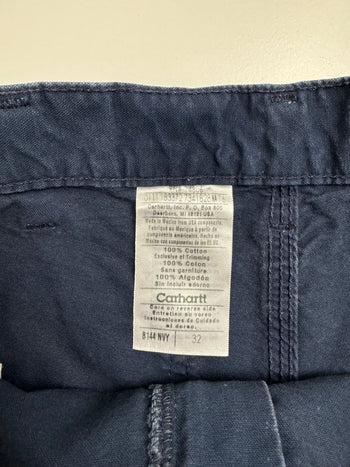 (30) Carhartt Carpenter Shorts Navy
