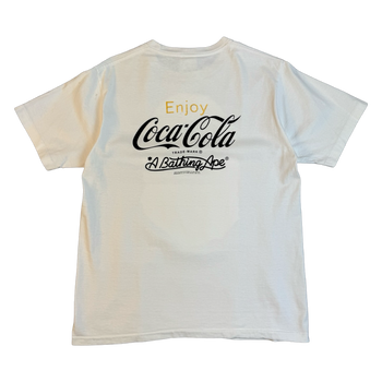 BAPE x Coca-Cola Tee White (USED)