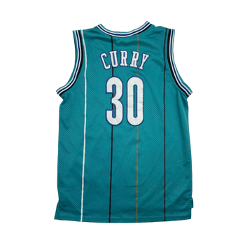 Vintage 2000s Charlotte Hornets Dell Curry Jersey Aqua