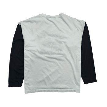 (L) Vintage '93 Looney Tunes Basketball L/S Tee White