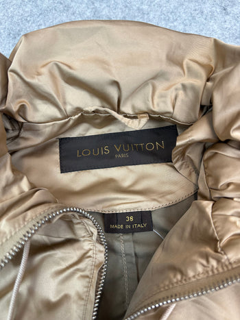 Women’s Louis Vuitton Light Full Zip Coat Beige
