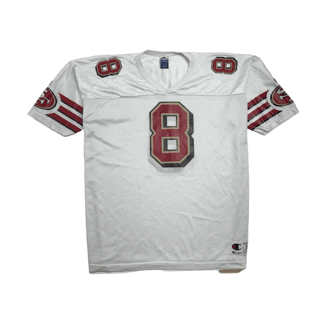 (XL) Vintage NFL San Francisco 49ers Steve Young Football Jersey White