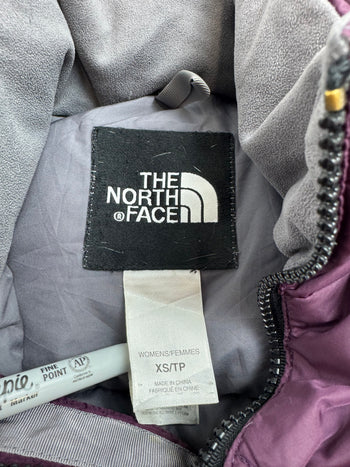 Vintage Wmns The North Face 700 Puffer Jacket Red Violet