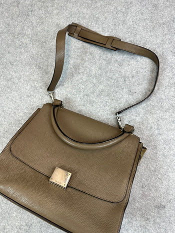 Celine Trapeze Leather Handbag