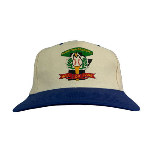 Vintage Manitoba Baseball HOF Snapback Hat | Vintage Clothing Store Canada