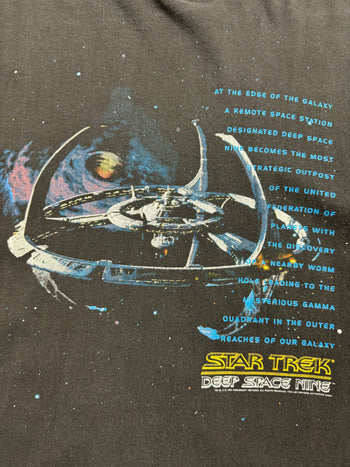 (L) Vintage '93 Star Trek Tee Black
