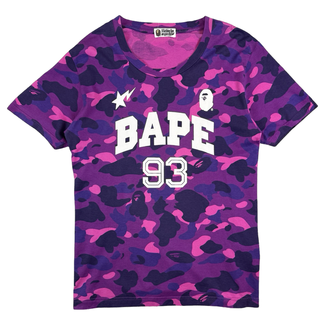 BAPE Apesta 93 Camo Tee Purple (USED)