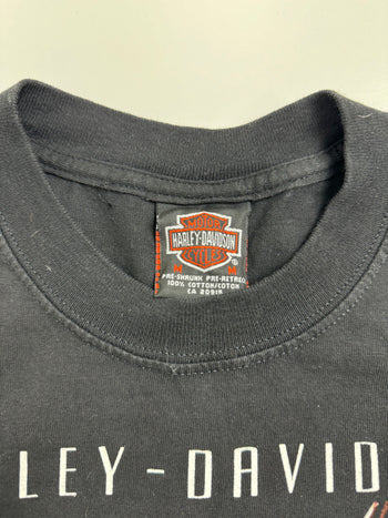 (M) Vintage '00 Harley Davidson Heritage Tee Black