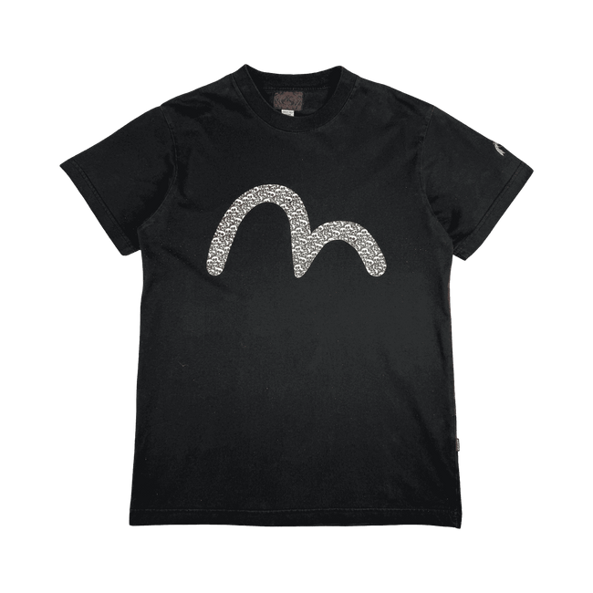 Evisu Big Logo Tee Black