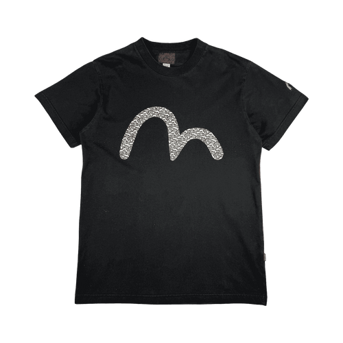 Evisu Big Logo Tee Black | Vintage Clothing Store Canada