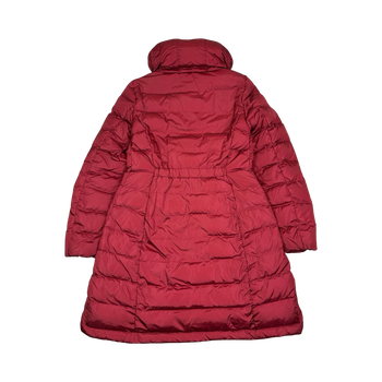 Women’s Moncler Flammette Giubbotto Parka Dark Red