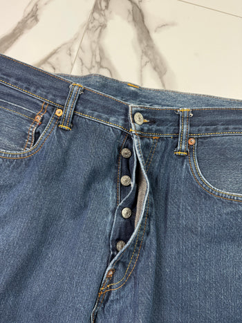 Vintage Evisu Lot 0001 No. 3 Embroidered Double Seagull Denim Pants