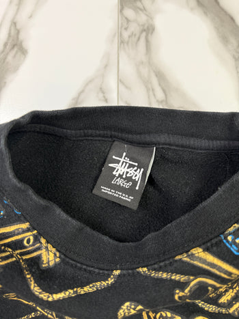 2000’s Stussy Trumpet Sweatshirt Black