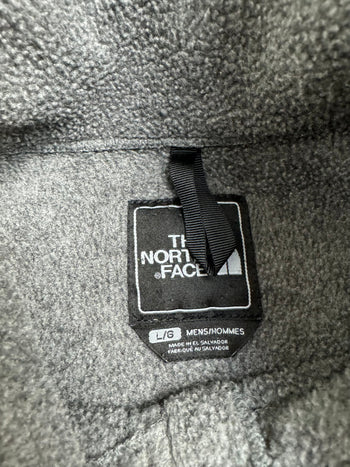 (L) Vintage 90s The North Face Denali Fleece Grey