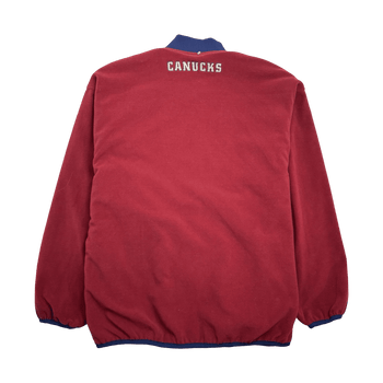 (L) Vintage Vancouver Canucks Reversible Nike Zip-Up Jacket