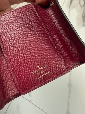 Louis Vuitton Monogram Victorine Wallet Brown/Fushcia