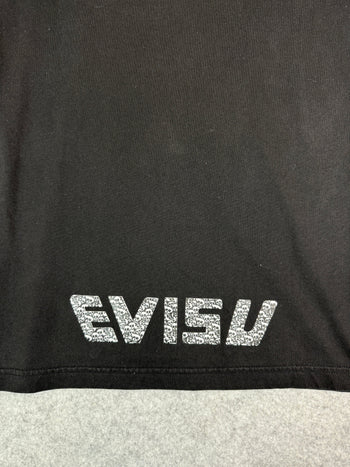 Evisu Big Logo Tee Black