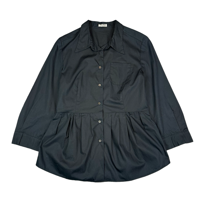 Women's Miu Miu Plain Black