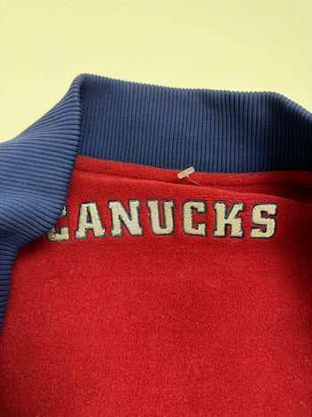 (L) Vintage Vancouver Canucks Reversible Nike Zip-Up Jacket