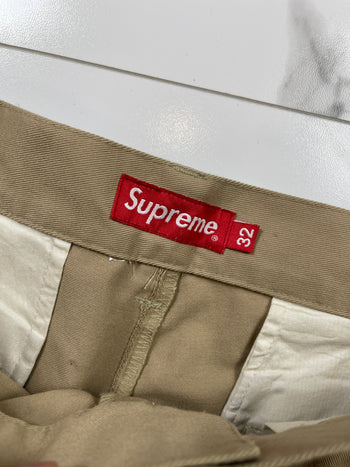 Supreme Chino Pants Khaki (USED)