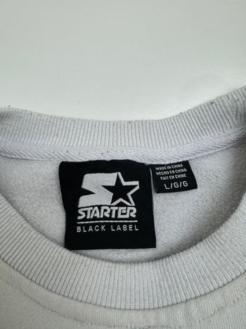 (M) Vintage Starter Sweatshirt White
