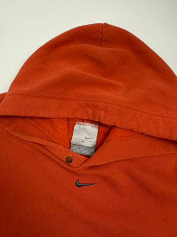 2000’s Nike Middle Swoosh Hoodie Orange