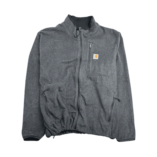 Vintage Carhartt Zip-Up Fleece Grey | Vintage Clothing Store Canada