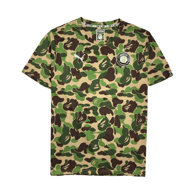 BAPE x Puma ABC Camo FC Replica Jersey Green (USED)