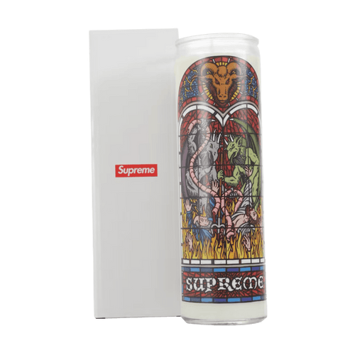 Supreme Prayer Candle White | Vintage Clothing Store Canada