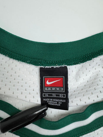Vintage 90s Nike Boston Celtics Paul Pierce Jersey White