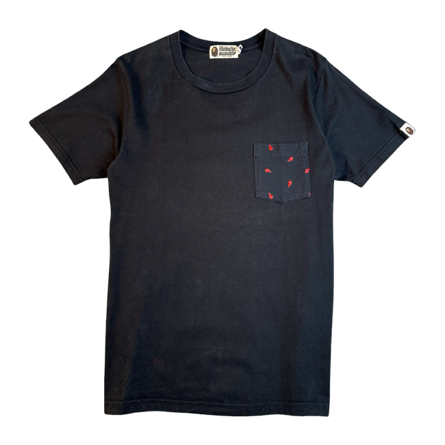 BAPE Sta All Over Pocket Tee Black (USED)