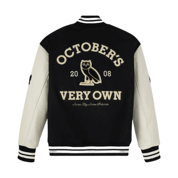 OVO Collegiate Varsity Jacket Black