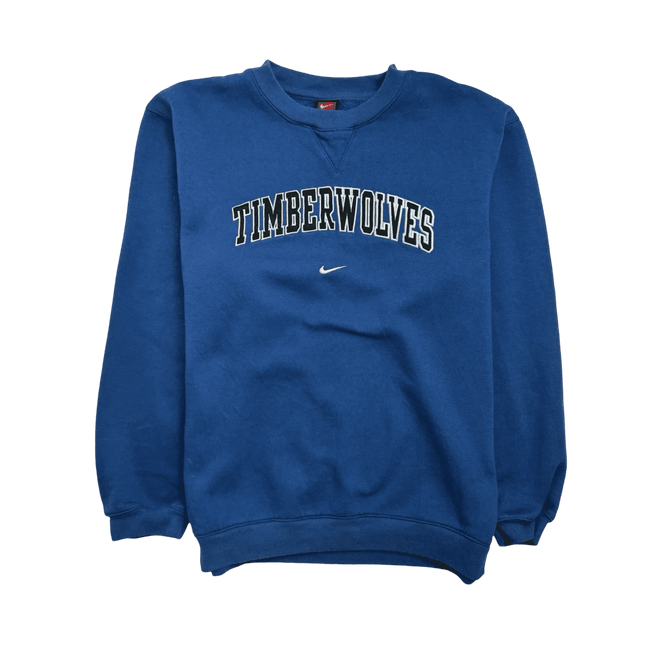 (M) Vintage Nike Timberwolves Sweatshirt Blue
