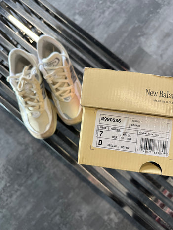 New Balance 990v6 MiUSA Cream (USED)