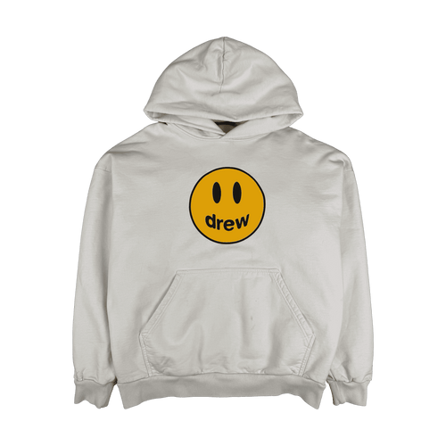 Drew House Mascot Oversized Hoodie Cream (USED) | Vintage Clothing Store Canada